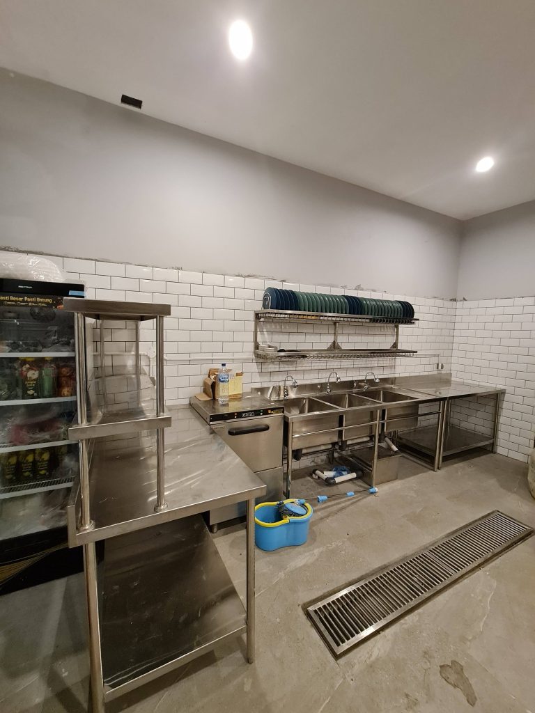 Suplay Kitchen Set MBG, SPPG, BGN: Desain Interior Modern